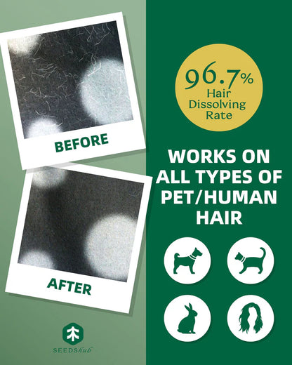 Up to 30% Pet Hair Dissolver for Washing Machine Pack of 2