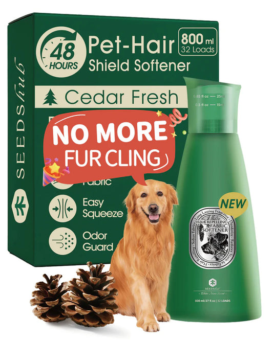 Up to 30% Fabric Softener Liquid(Non-Dissolving) + Stain Remover, Removes Residue & Odors, Cedar Scent