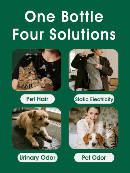 Up to 30% 4-in-1 Pet Hair Remover & Odor Neutralizer Spray