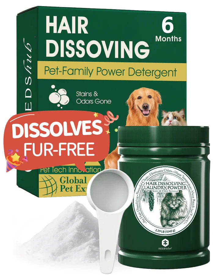 Up to 30% PET HAIR DISSOLVING LAUNDRY POWDER