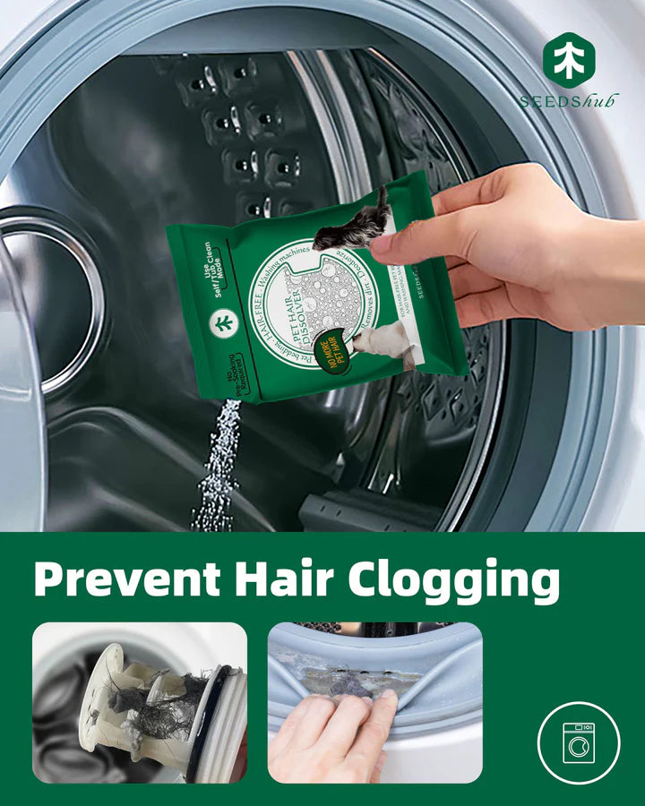 Up to 30% Pet Hair Dissolver for Washing Machine Pack of 2