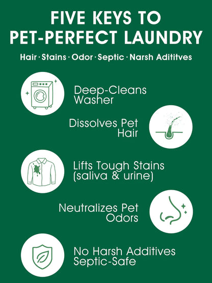 Up to 30% PET HAIR DISSOLVING LAUNDRY POWDER