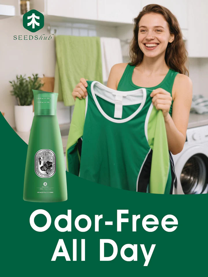 Up to 30% Fabric Softener Liquid(Non-Dissolving) + Stain Remover, Removes Residue & Odors, Cedar Scent