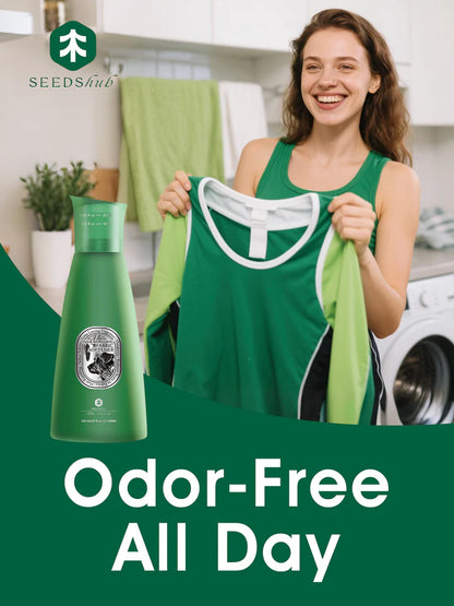 Up to 30% Fabric Softener Liquid(Non-Dissolving) + Stain Remover, Removes Residue & Odors, Cedar Scent