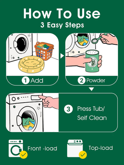 Up to 30% PET HAIR DISSOLVING LAUNDRY POWDER